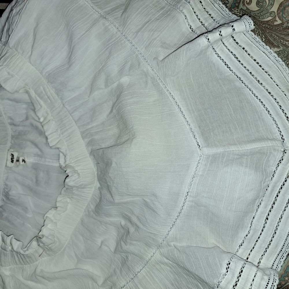 White Ruffled Skirt - Picture 5 of 5